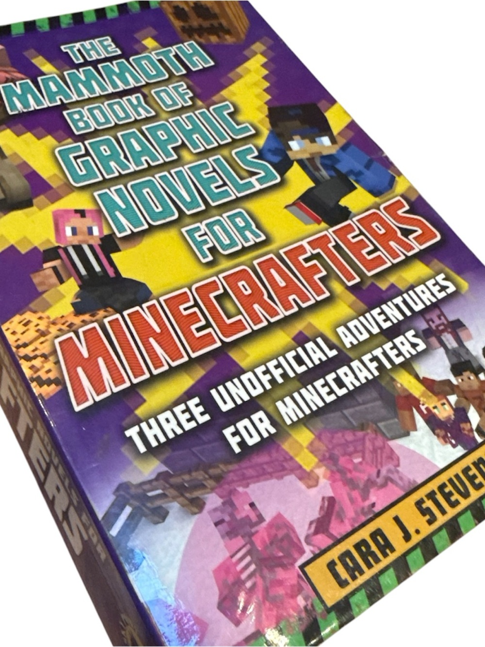Minecraft Graphic Novels Collection - the mammoth book of graphic novels